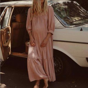 The Bianca Dress by Christy Dawn Size M in Nectar